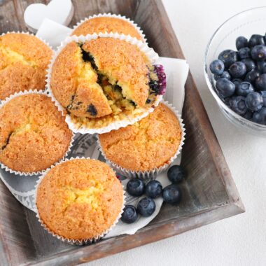 Blueberry muffins recept