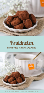 Truffel chocolade kruidnoten