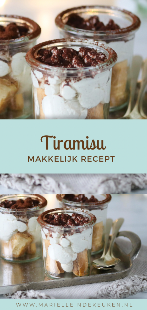Tiramisu makkelijk recept