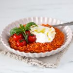 Recept tomatenrisotto met burrata