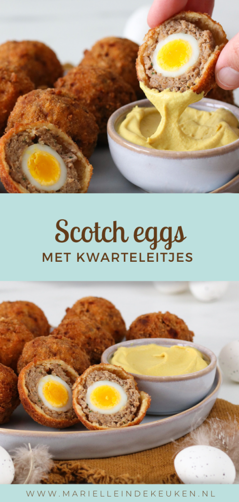 Recept Scotch eggs Pinterest