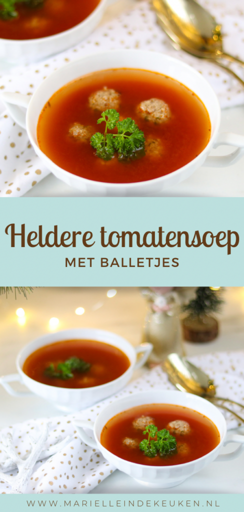 Heldere tomatensoep recept
